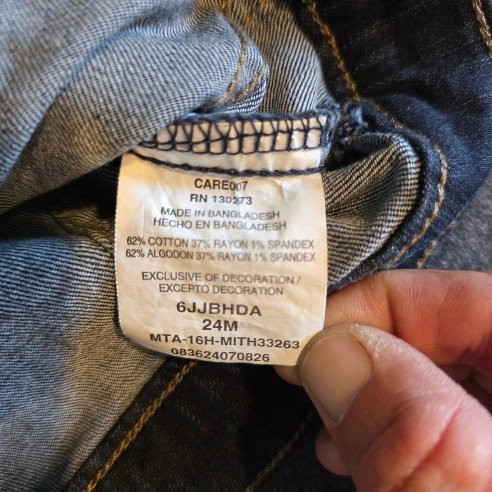 Wrangler toddler denim