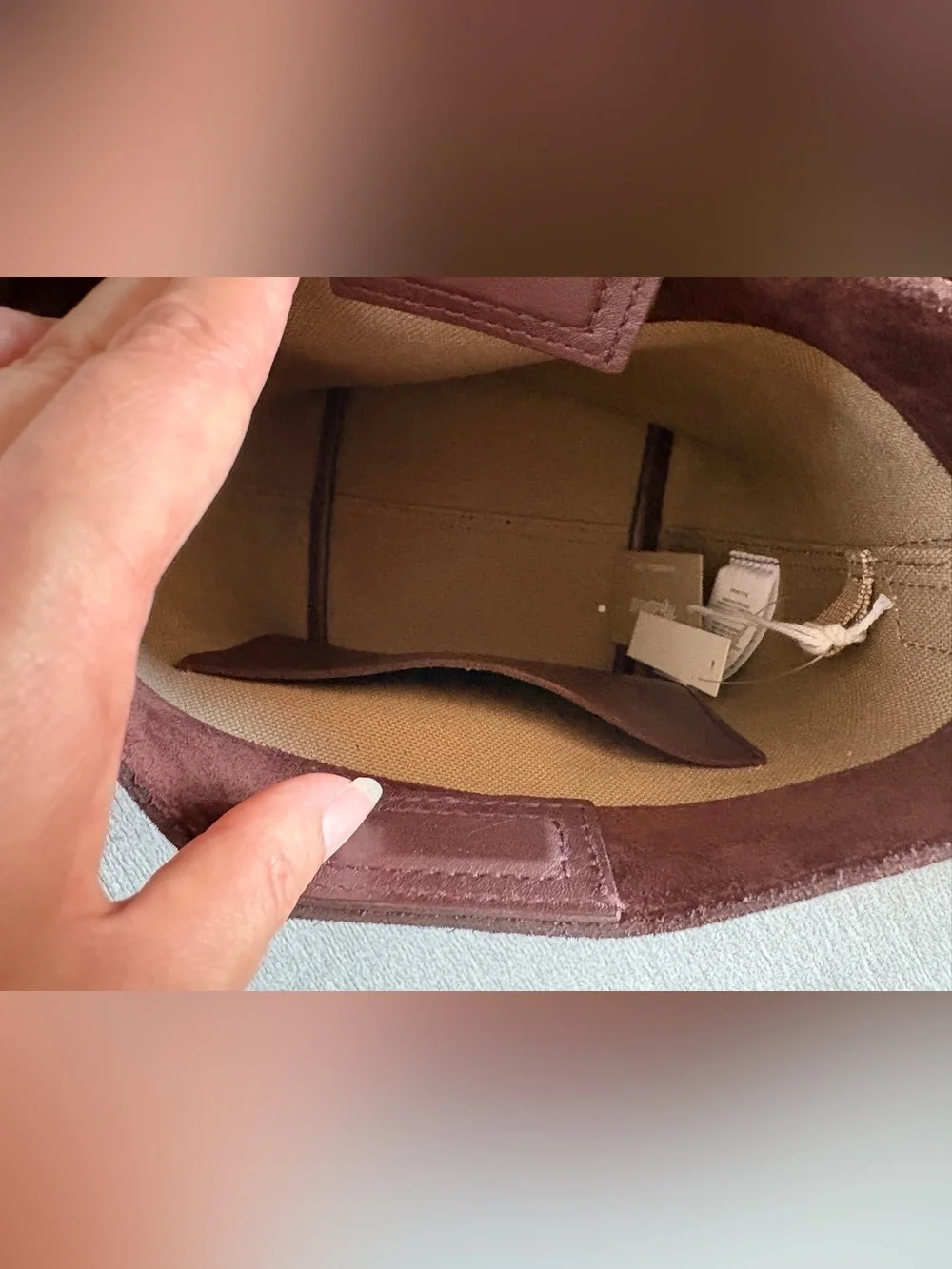 Madewell sleek suede