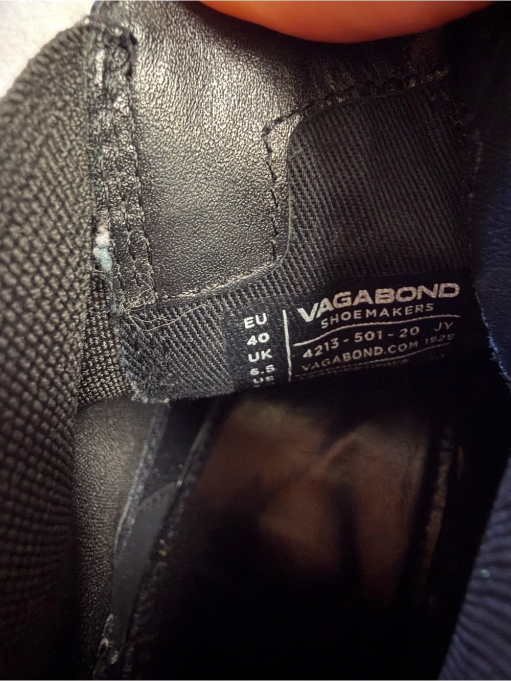 Vagabond polished leather