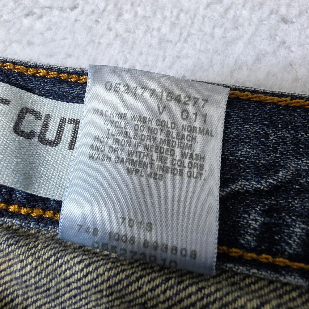Vintage Levis 527 Mens 34/32 Jeans Blue Low Boot Cut Denim Classic Medium Wash