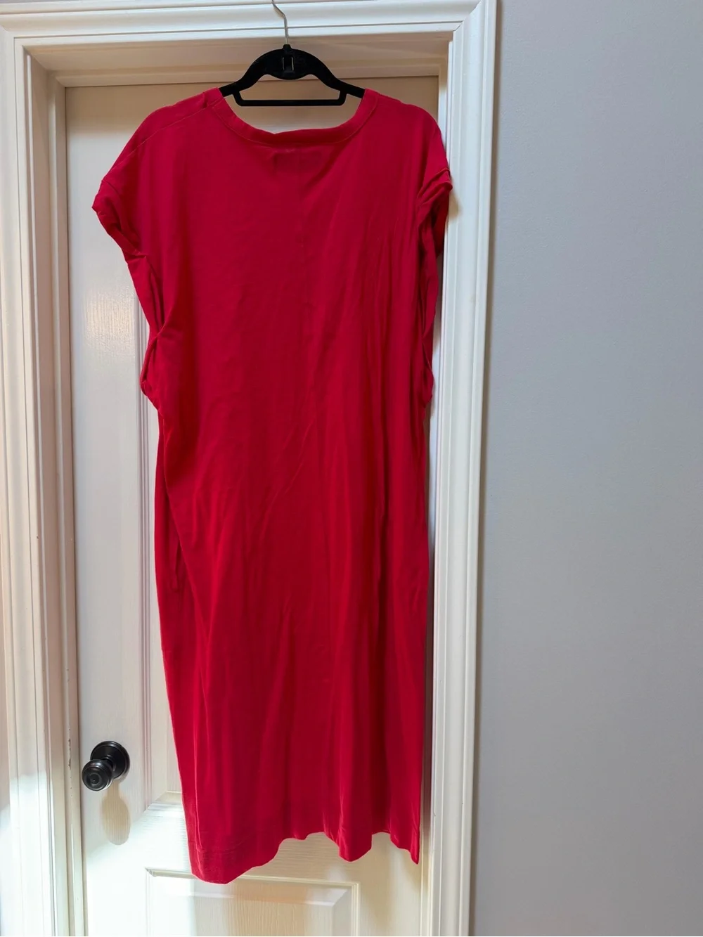Free People Red Sleeveless Midi Dress