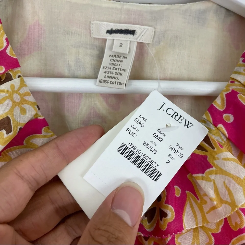 J. Crew crew floral