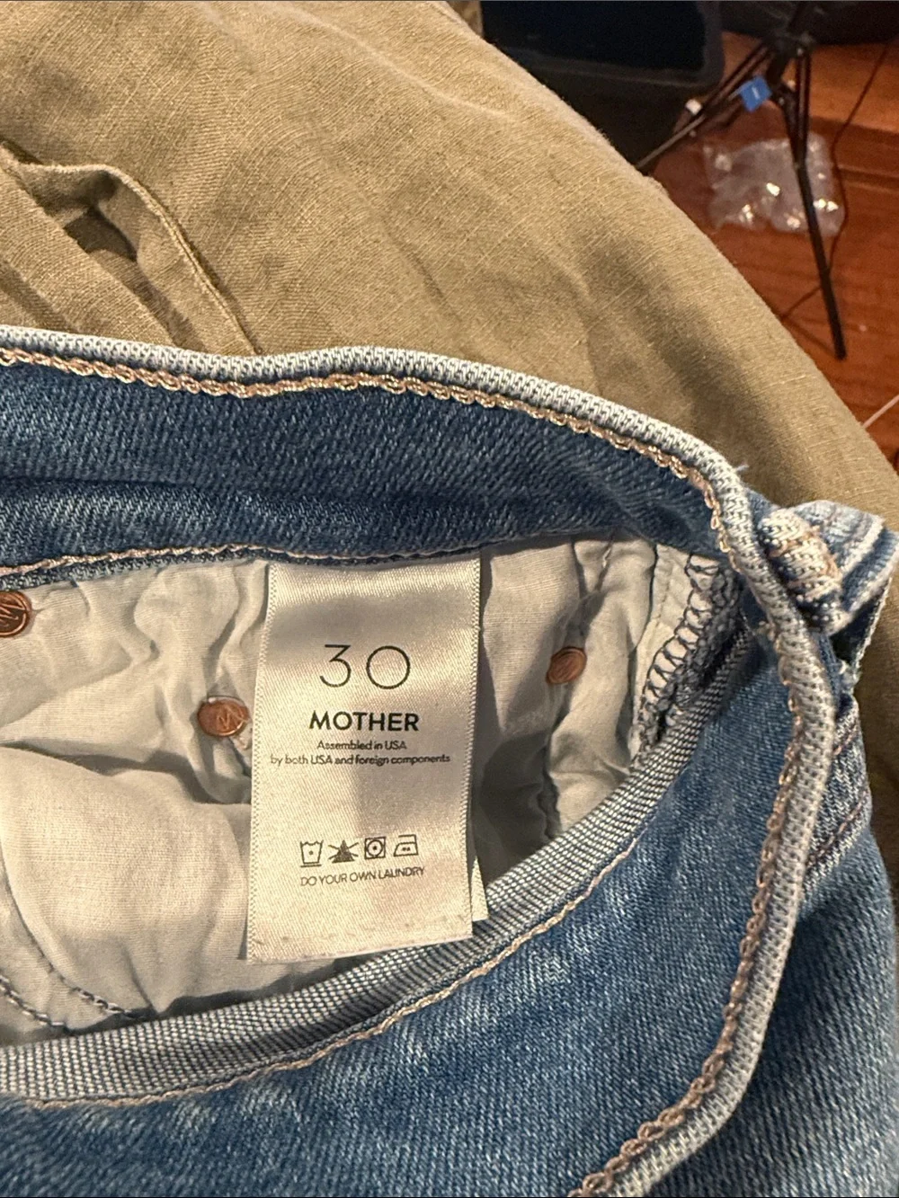 MOTHER 78% cotton