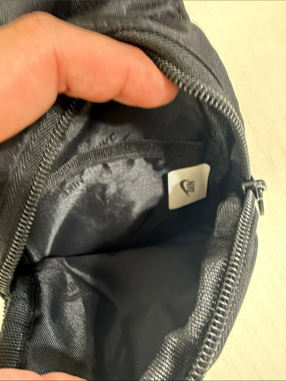 Nike Black Sling Crossbody with Branded Strap