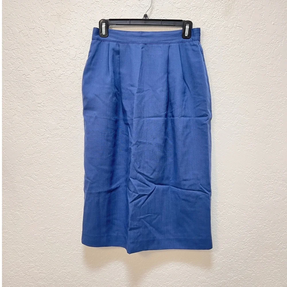 Leslie Fay vintage blue