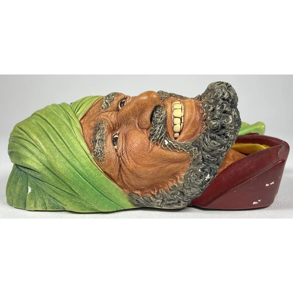 Vintage Bossons Punjabi Wall‎ Plaque 1964 – Hand-Painted England Collectible