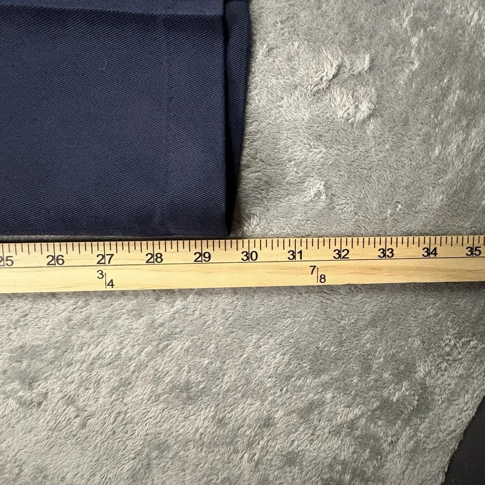 Levi's Action Men's (Fits Like 38x30) Navy Dress Slacks Straight Leg SEE DESCRIP