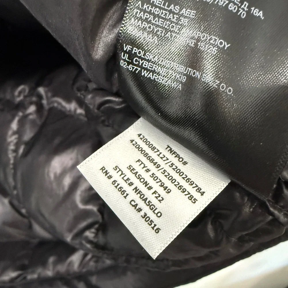 The North Face pre black