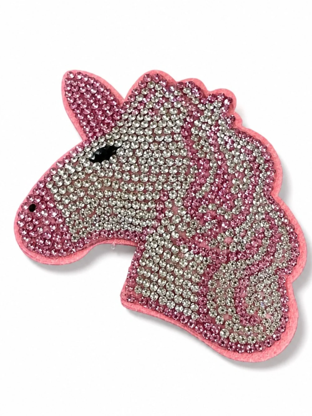 Blue Bow unicorn rhinestone