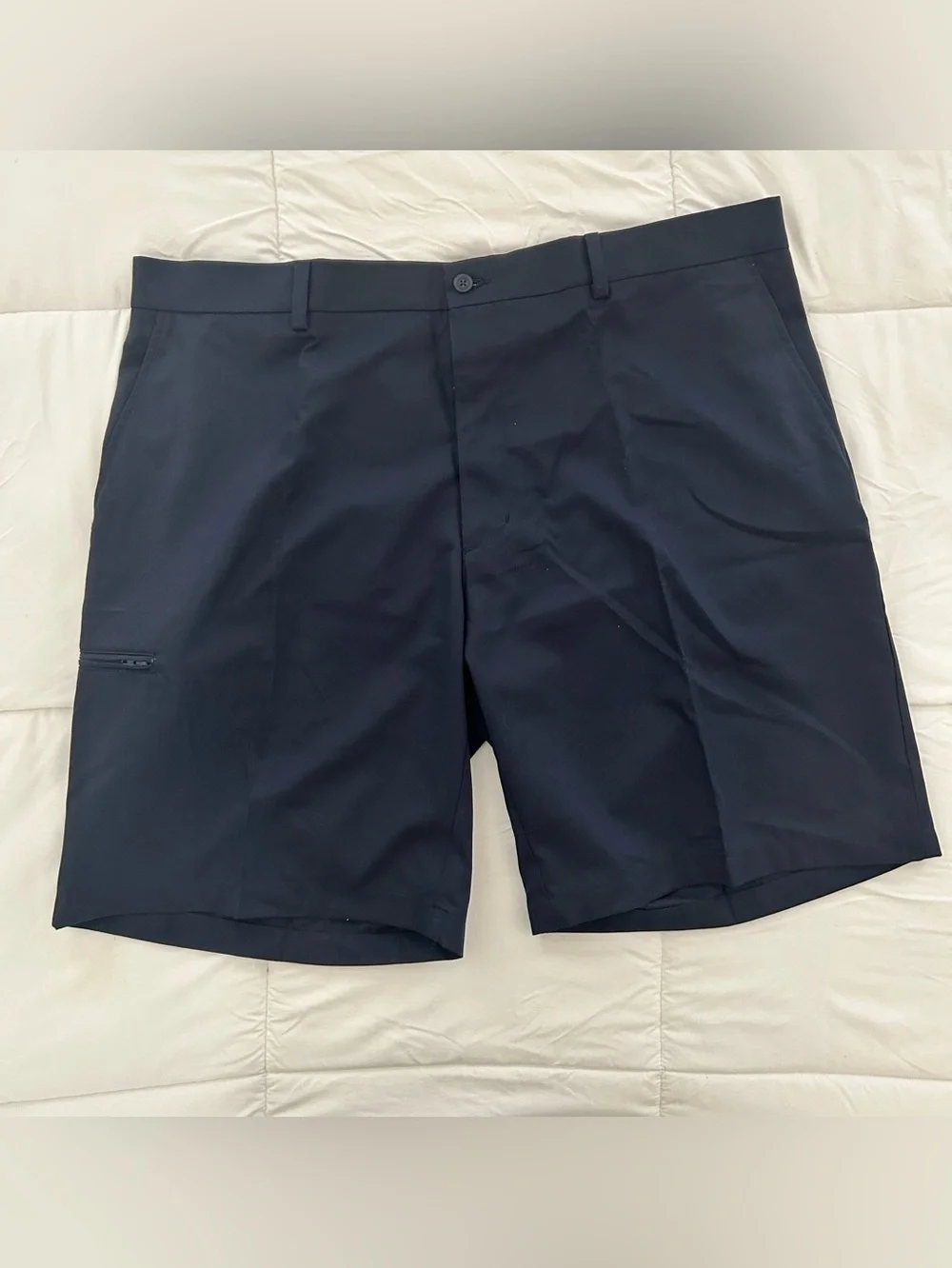 Champions Tour Shorts Mens Navy Blue Golf Shorts Size 40