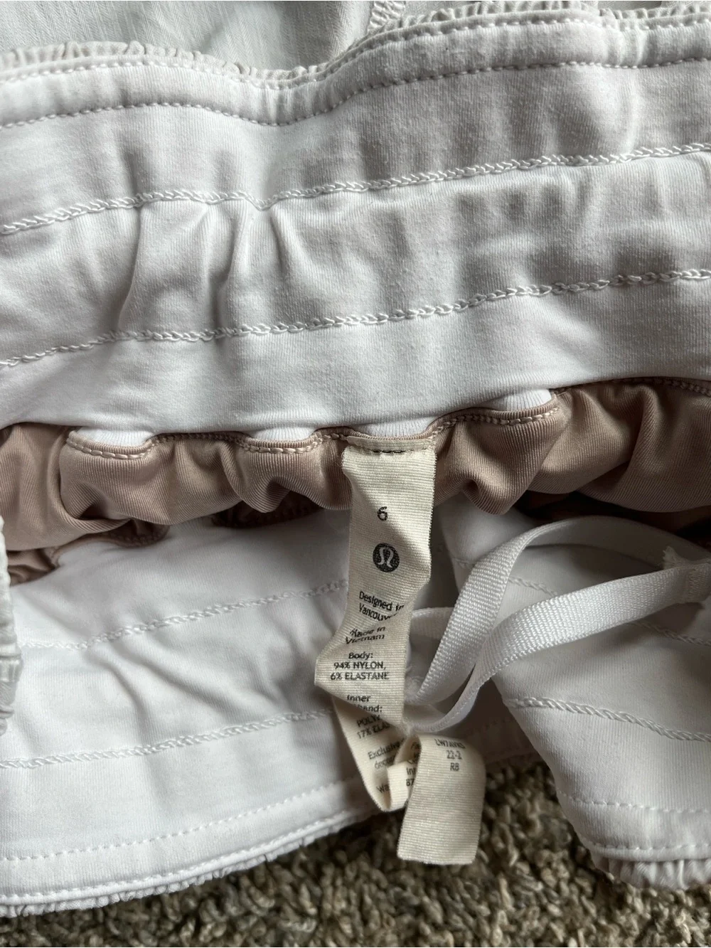lululemon athletica athletic skort
