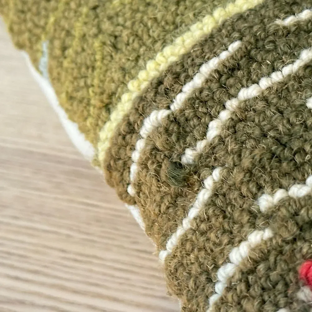 Unknown hooked wool