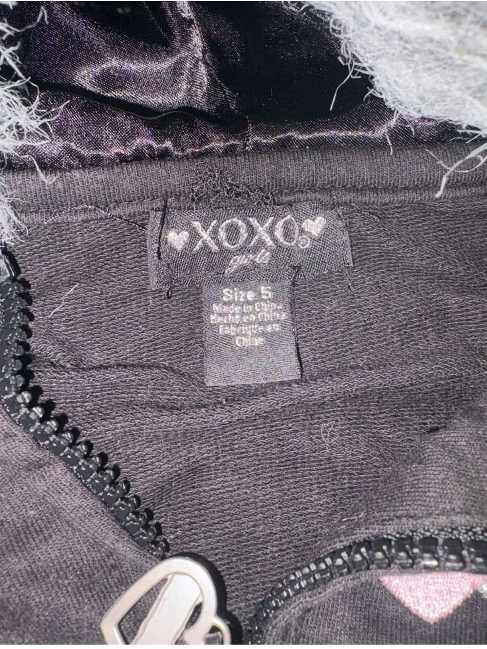 XOXO sleeveless black
