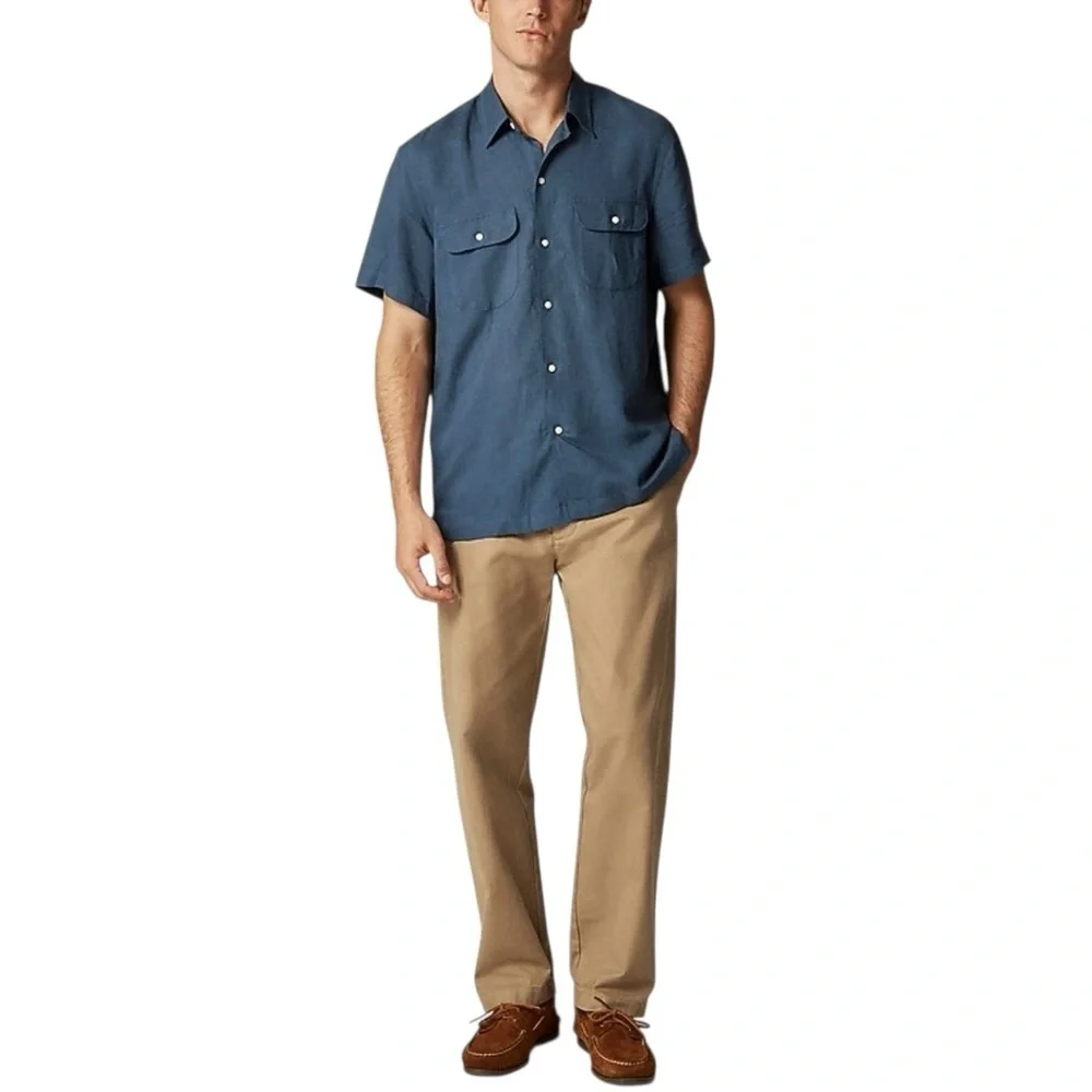 J. Crew down button features