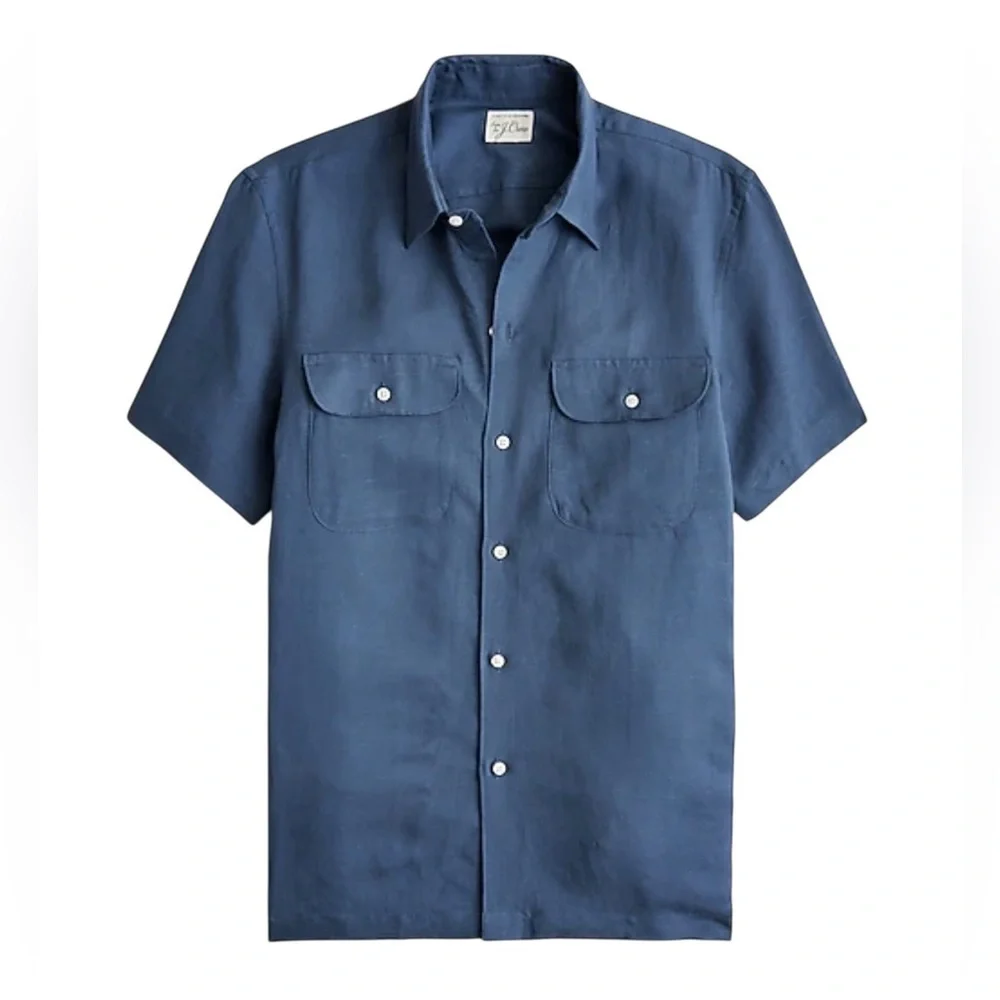 J. Crew design down shirt