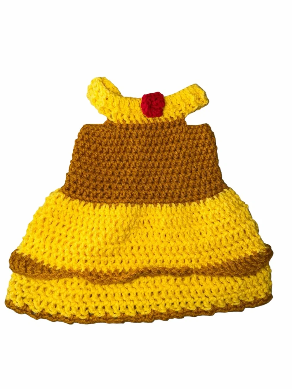 Handmade charming yellow