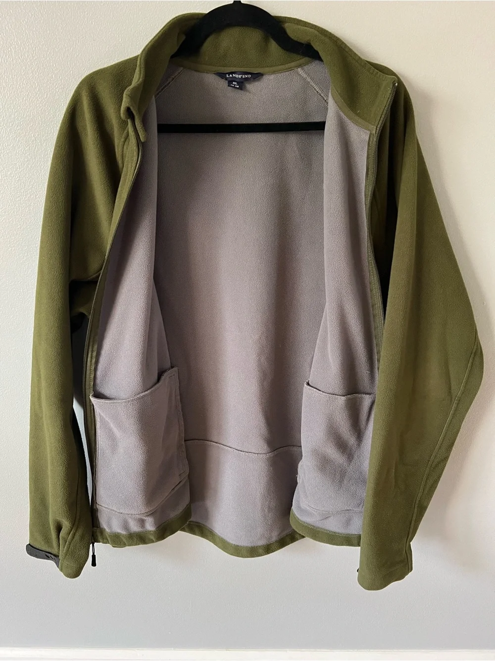 Lands End lightweight fleece