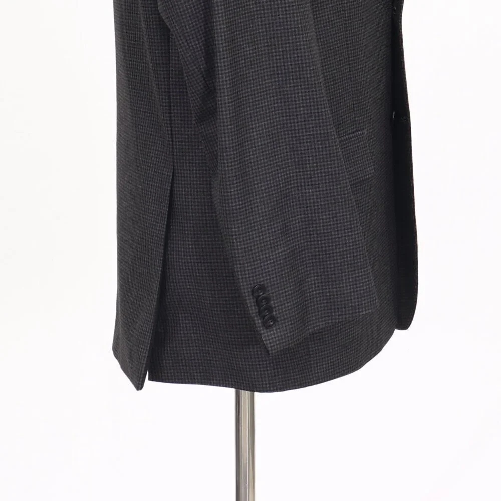 Michael Kors 42L Gray Check 2-Button Sport Coat Blazer Jacket T234