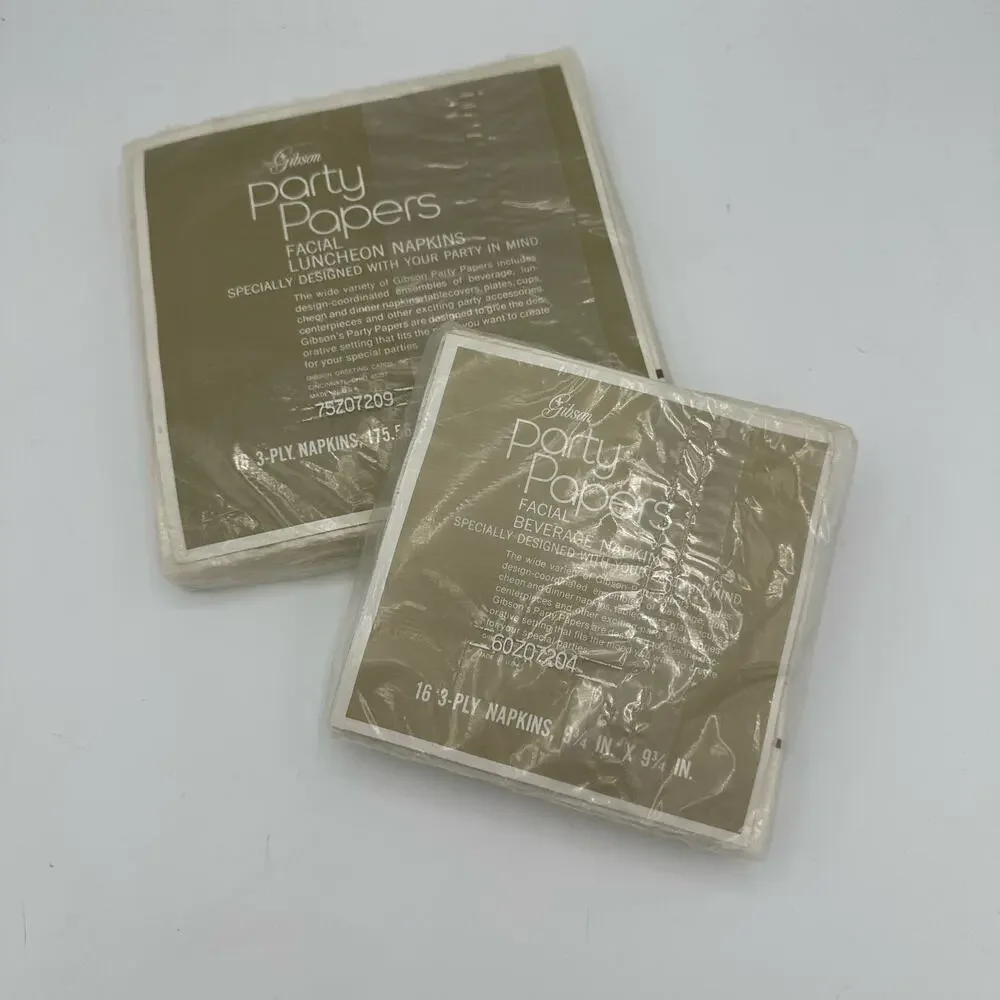 Gibson packs napkins