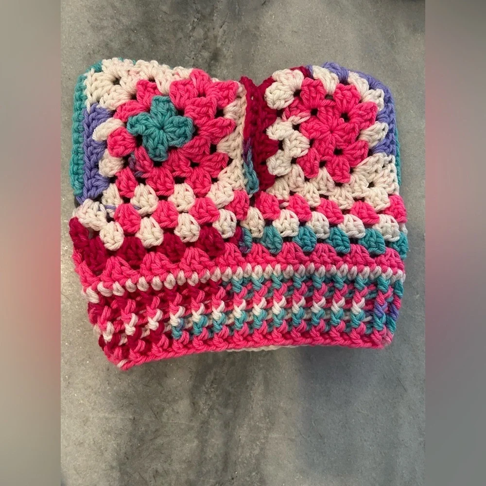 Handmade crochet beanie