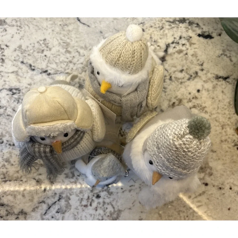 2022/23 Target Wondershop Christmas Holiday Birds Purl Tricot Cove A Mini White