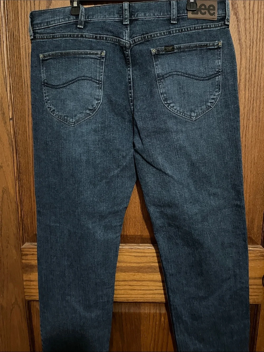 Lee Men’s Dark Blue Relaxed Fit Jeans