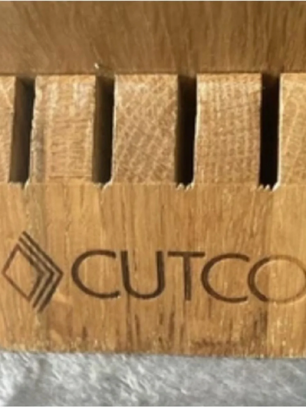Cutco slot wood