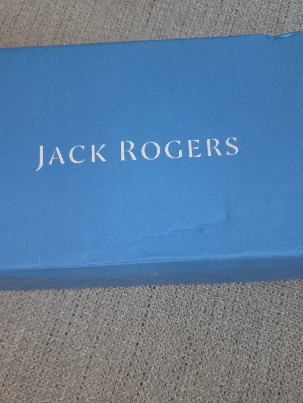 Jack Rogers metallic gold