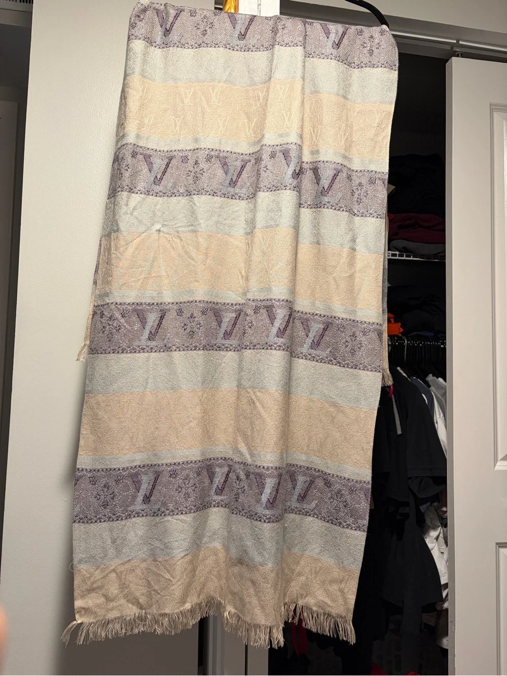VINTAGE Louis Vuitton shawl