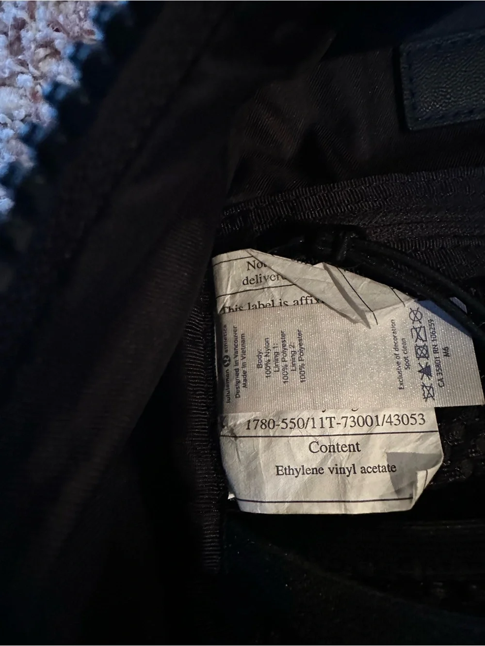 lululemon athletica compact black