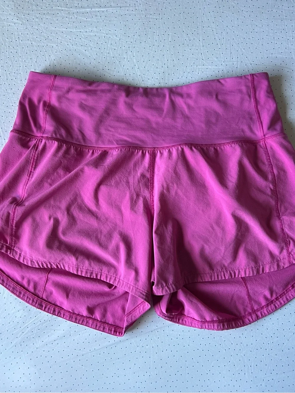 lululemon athletica Bright Pink High-Rise Athletic Shorts