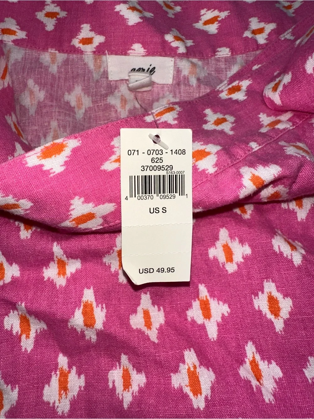 aerie black feminine orange