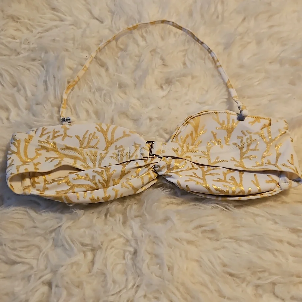2011 Vintage Victorias Secret Tropical Print Bikini Set