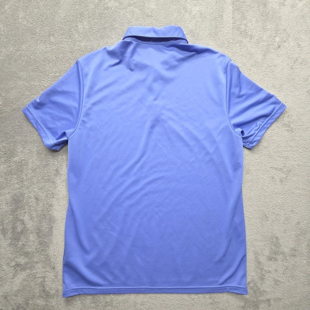 adidas purple polyester shirt