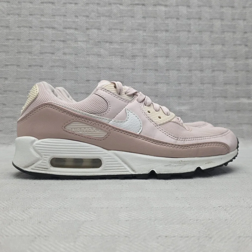 Nike Air Max 90 Barely Rose Pink Womens Size 8 DH8010-600
