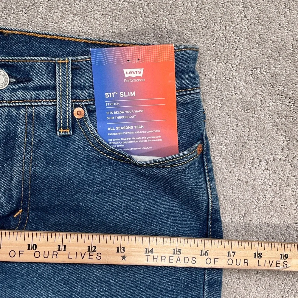 Levis material comfort fabric
