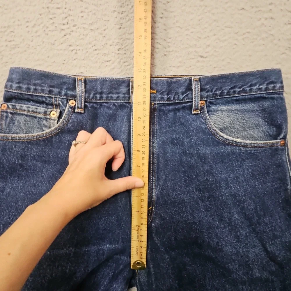 VTG Levis 517 Jeans Mens 36x30 Blue Denim Western Bootcut Ranch Rodeo Y2K Mexico