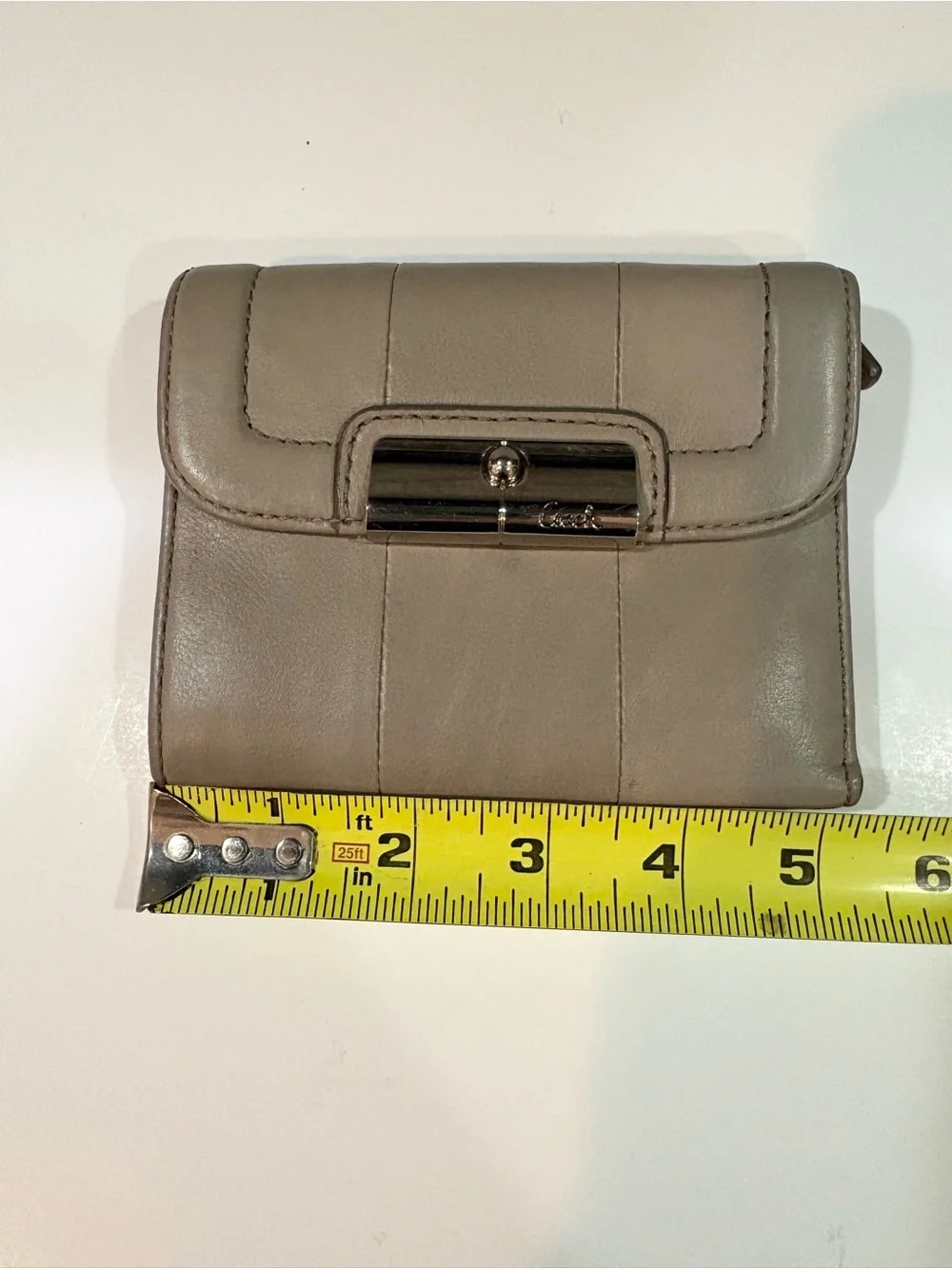 Coach compact wallet