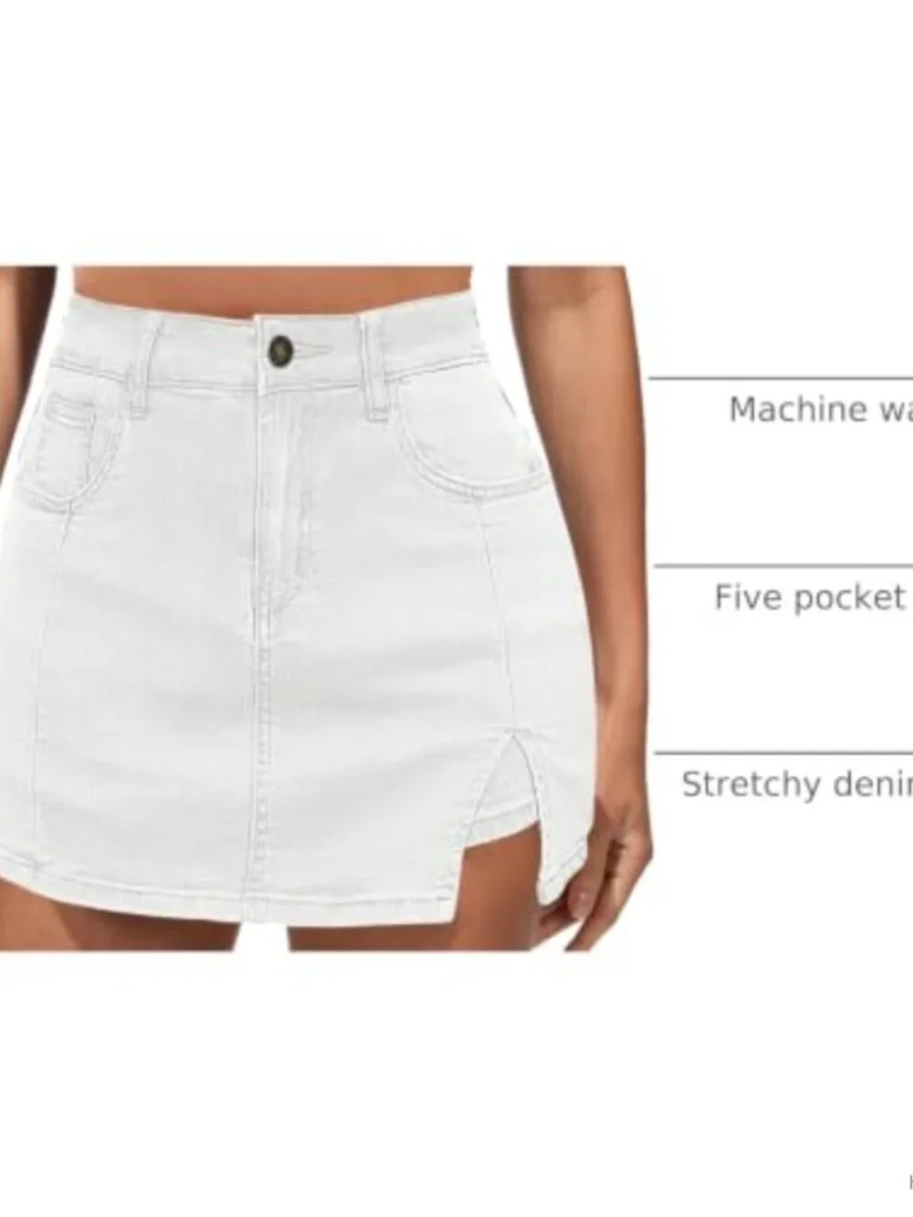 N/A chic skirt