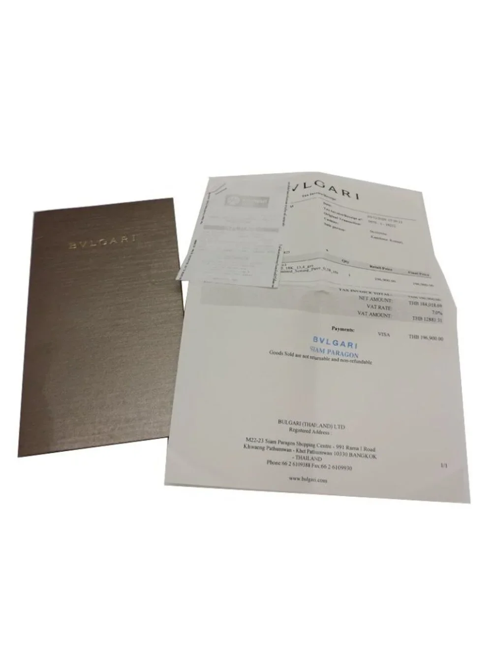 BVLGARI this authentic