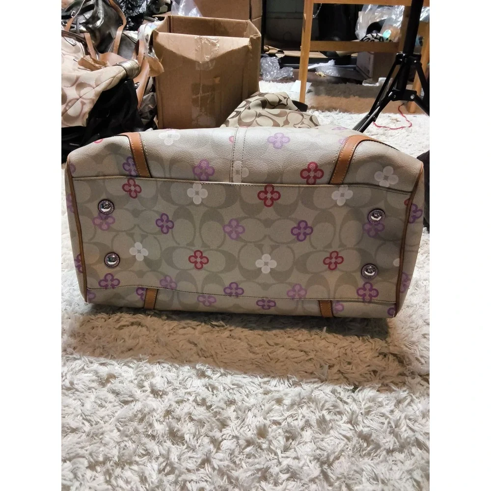 Coach signature floral