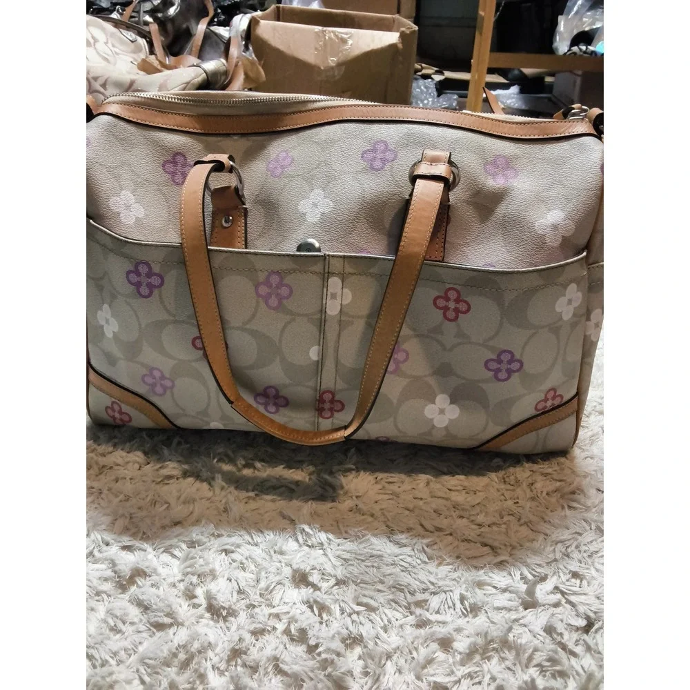 Coach signature floral