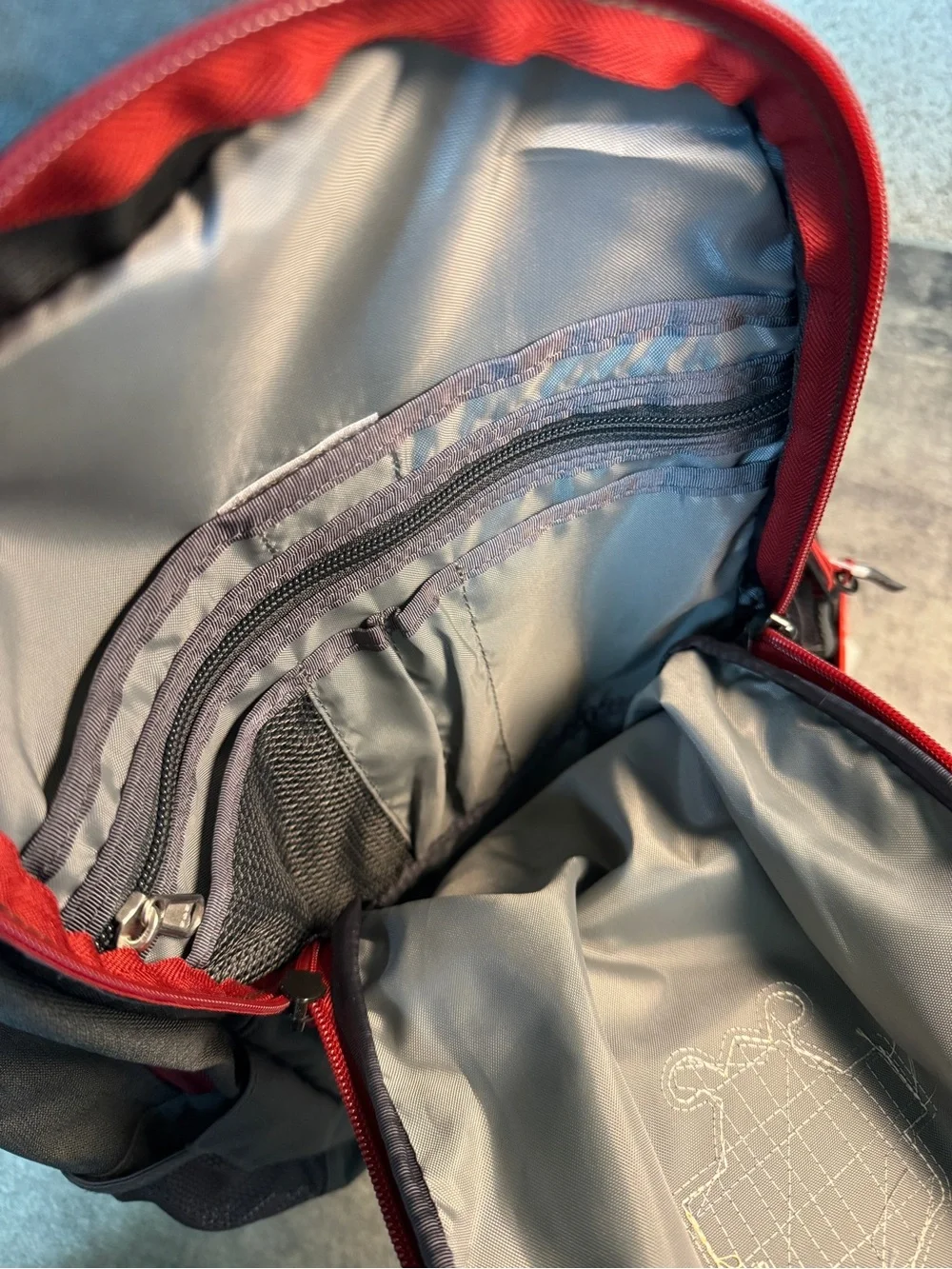 The North Face rugged multiple