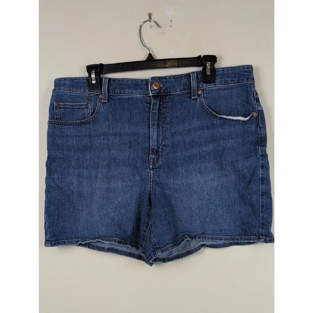 Talbots Relaxed Girlfriend Denim Short 5
