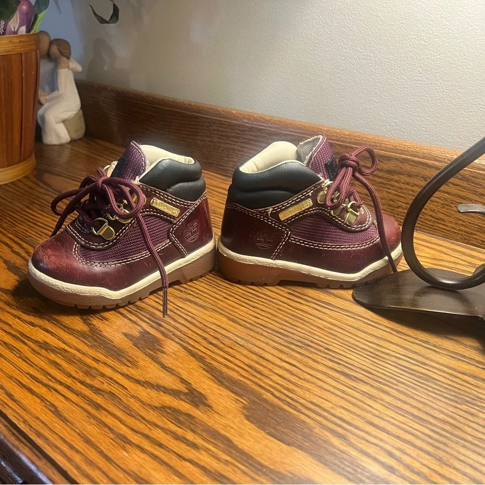 Timberland very gently