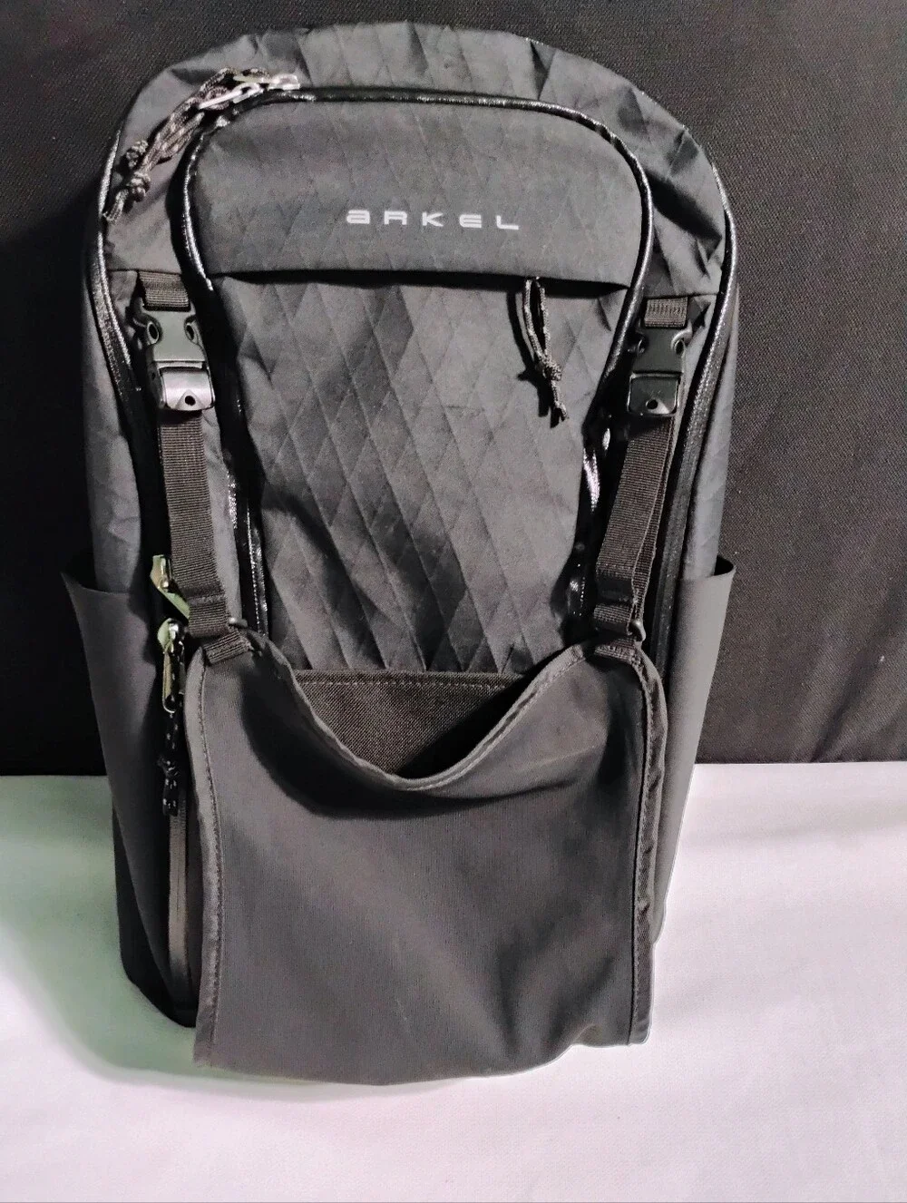 Arkel Bug Pannier Backpack Cycling Convertible Cordura Black