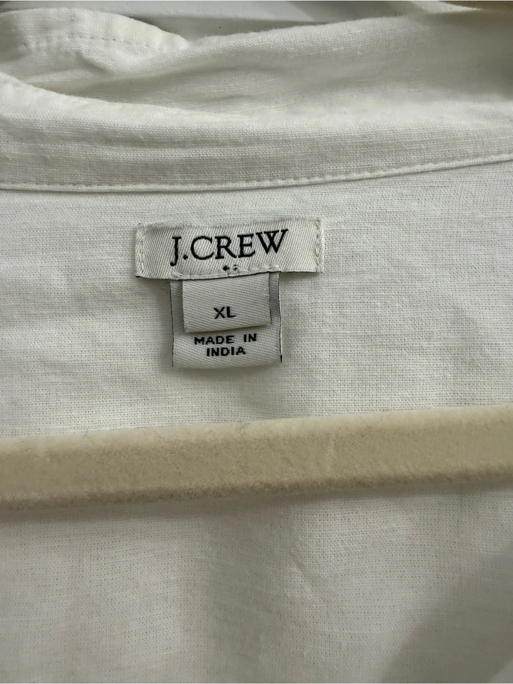 J. Crew crisp white