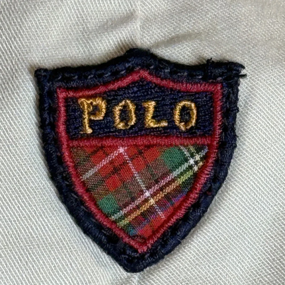 Vintage Mens Polo‎ Golf Pant | Measures 34x28 | Khaki Tan Pleated Cotton Chinos