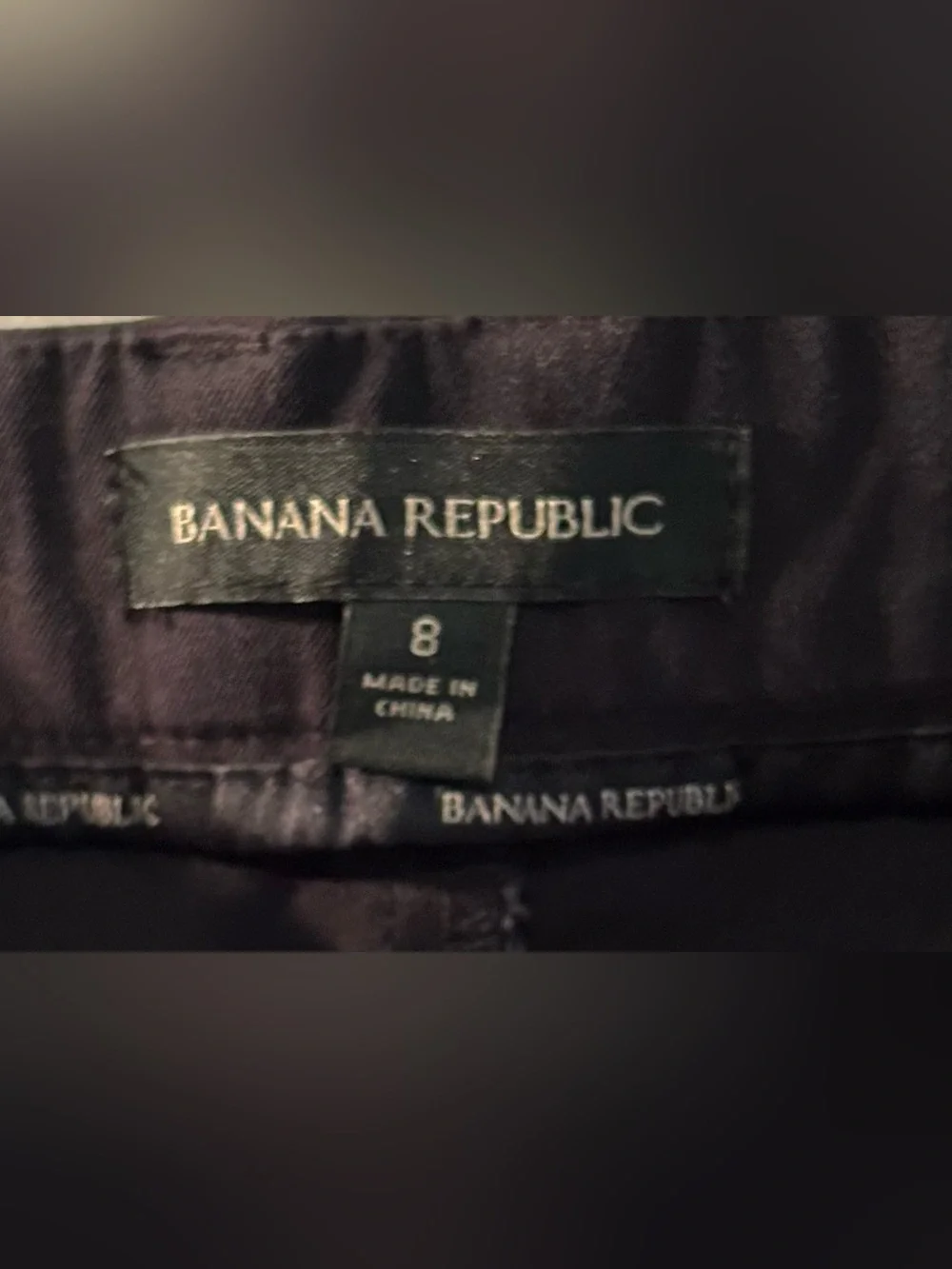 Banana Republic tailored straight