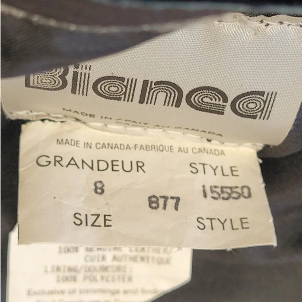 Bianca vintage black